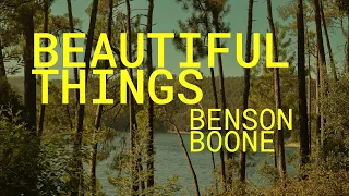 Benson Boone - Beautiful Things Lyric Video