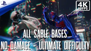 Spider-Man: Remastered PS5 - All Sable Outposts *NO DAMAGE* With Different Suits