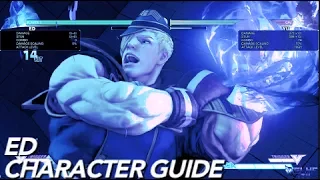 Street Fighter V  - Ed Character Guide