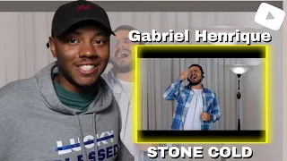 First Time Hearing - Stone Cold - Gabriel Henrique | Cover | [Wilson Fam 4D Reacts]