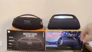 JBL Boombox 3 ou LG Xboom XG9,saiba de uma vez por todas qual a mais potente