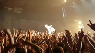 Macklemore crowd surfing