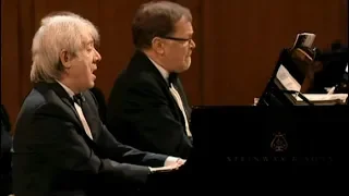 Dmitry Alexeev & Nikolai Demidenko play Medtner - Russian Round Dance (Moscow, 2016)