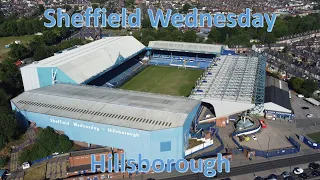 Sheffield Wednesday's Hillsborough Stadium by drone REVISITED
