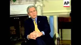 Bush comments on Iraq at meeting with Iraq general