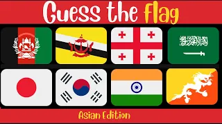 Guess The Flag Quiz: Asian Edition"! 🌏🚩.Test your knowledge.
