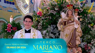 Quarta-Feira: Mistérios Gloriosos | Terço Mariano com @PadreManzottiOficial | 08/05/24