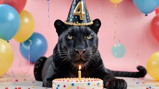 Happy Birthday Luna the Panther!😻🎉🐾(ENG SUB)