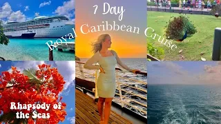 Royal Caribbean Cruise Vlog! | 7 Night Southern Caribbean Cruise on Rhapsody of the Seas