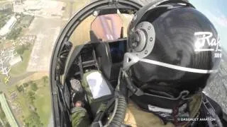 The Rafale's demonstration from the cockpit - 2015 Paris Air Show - Dassault Aviation