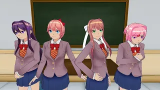 Doki Doki vs Yandere Simulator - Forever - Pose Mode