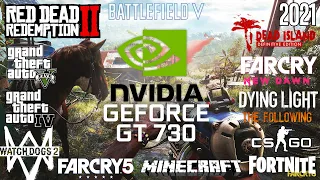 GeForce GT 730 in 2021 - Test in 25 Games