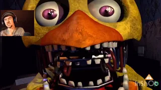 Every JackSepticEye FNAF Jump Scare