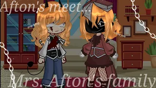 []Afton's meet Mrs Afton's family [] Discontinued [] gacha club []