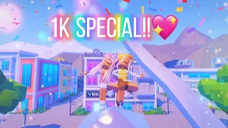 💖1K SPECIAL!!!💖|| Thank you so much!!🥰 || Roblox 2021 || Miley and Riley