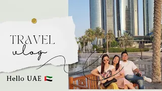 Fam goes to UAE, Day 1 ARRIVAL , Emirates Palace 🇦🇪