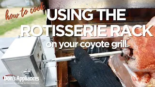 How to Set up & Use the Rotisserie on Your Grill