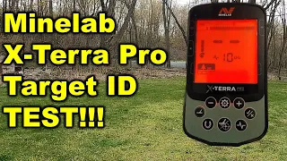 Minelab X-Terra Pro Target ID Test – What Did I find?