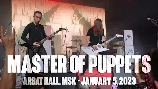 Metal Maniacs - Master of Puppets (Metallica Tribute Show)