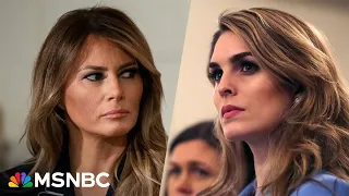 See Melania Trump’s former press secretary react to Hope Hicks’ bombshell testimony