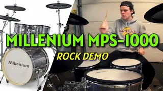 BETTER than an ACOUSTIC KIT?? 🤔 - MILLENIUM MPS-1000 | Rock Demo