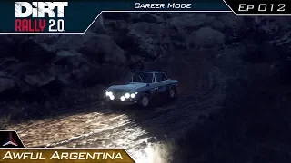 DiRT Rally 2.0 Career Mode | Awful Argentina | Episode 012