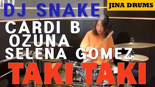 DJ Snake - TAKI TAKI ft. Cardi B, Ozuna & Selena Gomez #Drumcover #TakiTaki #드럼커버