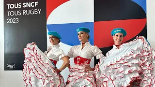 Bellissime Paris - Coupe du Monde de Rugby 2023 - french cancan sncf