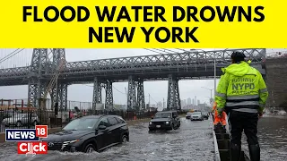 New York Floods News | Flash Floods Hit New York, State Of Emergency Declared | USA News | N18V