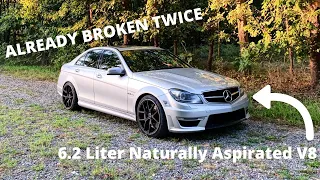 I Bought the Cheapest Facelift Mercedes C63 AMG and It Already Broke Twice