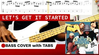 Let's get it started - The Black Eyed Peas (BASS COVER + TABS)