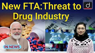 Why India European FTA may hit Indian drug industry | InNews | Drishti IAS  English