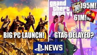 💥 Helldivers 2 Successful Launch, GTA6 Getting Delayed? - PlayStation News