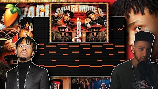 How Metro Boomin Makes CRAZY Beats For 21 Savage (SAVAGE MODE 2)