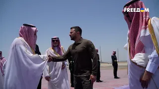 🔴 Зеленский – в Саудовской Аравии: видео прибытия