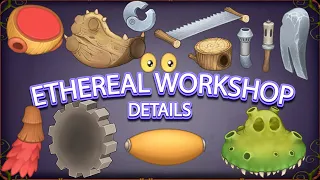 All Monster Ethereal Workshop Wave 3 Details Construction | MSM ANIMATION | My Singing Monsters