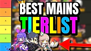 Maplestory Reboot BEST Mains TIERLIST (post newage)