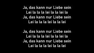 ESC 1996 - NF Germany - Jacques van Eijck - Ja, das kann nur Liebe sein (Karaoke Version)