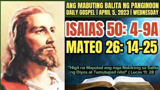 ANG MABUTING BALITA NG PANGINOON | APRIL 5, 2023 | DAILY GOSPEL READING | ANG SALITA NG DIYOS | FSMJ