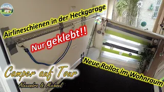 ⭐ Airlineschienen in der Heckgarage | Neue Doppelrollos an den Fenstern | Roller Team Kronos 283TL