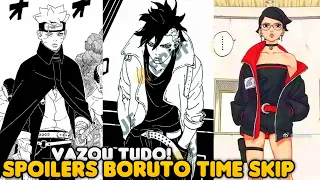 🚨 BORUTO TIME SKIP CHEGOU!!! SPOILERS BORUTO TWO BLUE VORTEX CAP 1 MANGÁ