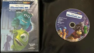 Monsters Inc 2002 DVD Menu Walkthrough Disc 2