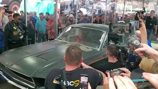 "Bullitt" Mustang Leaves Glass House at Mecum Kissimmee