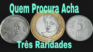 Três Moedas Show Para Coleção - Quem Procura Acha - Vaja Isso