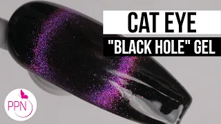 How to Black Hole with 9d Cat Eye Magnetic Gel Polish