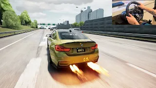 Cutting Up Traffic with a 1,000HP Bmw M4 (No Hesi)