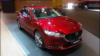 2018 Mazda 6 Skyactiv-D 2.2 184 Sedan FWD - Exterior and Interior - Salon Madrid Auto 2018