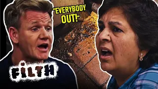 Gordon Pulls The FIRE ALARM On This Filthy Hotel | Hotel Hell | Full Episode | Filth