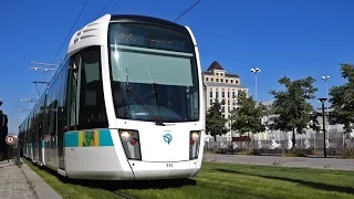 Paris tram - Line T3b - La Chapelle - Pantin