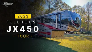 RV Rundown | 2023 DRV Fullhouse JX450 | Luxury Toy Hauler Rated For Full Time Use at Southern RV